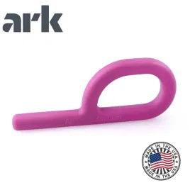 ark-grabber-gryzak-logopedyczny-gladki-bardzo-miekki-kolor-fuksja-do-reki