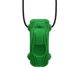 gryzak-logopedyczny-ark-auto-twardy-kolor-ciemny-zielony-naszyjnik