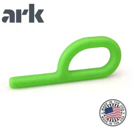 ark-grabber-gryzak-logopedyczny-gladki-miekki-kolor-zielony-do-reki