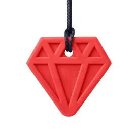 ark-diament-gryzak-logopedyczny-bardzo-miekki-kolor-czerwony-naszyjnik