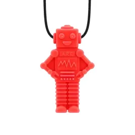 ark-robot-gryzak-logopedyczny-bardzo-miekki-kolor-czerwony-naszyjnik