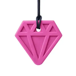 ark-diament-gryzak-logopedyczny-miekki-kolor-rozowy-naszyjnik