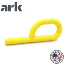 ark-grabber-tube-gryzak-logopedyczny-bardzo-miekki-wypustki-kolor-zolty