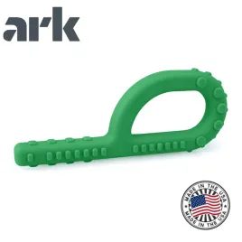 ark-grabber-gryzak-logopedyczny-z-wypustkami-twardy-kolor-ciemny-zielony