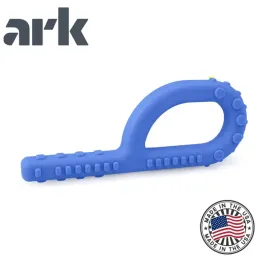 gryzak-logopedyczny-ark-grabber-z-wypustkami-twardy-kolor-niebieski-do-reki