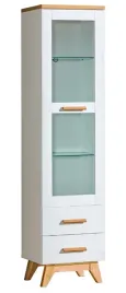 nowoczesna-witryna-2-drzwi-2-szuflady-sosna-anderson-45-cm-even-dl
