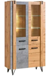 nowoczesna-witryna-4-drzwi-dab-wotan-beton-90-cm-lotler-dl