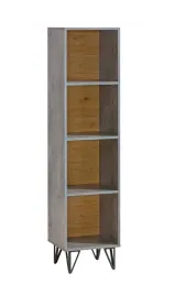 nowoczesne-regal-otwarty-wysoki-beton-dab-wotan-35-cm-lotler-dl