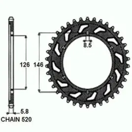 zebatka-napedzana-stalowa-sunstar-sunr1-3577-47