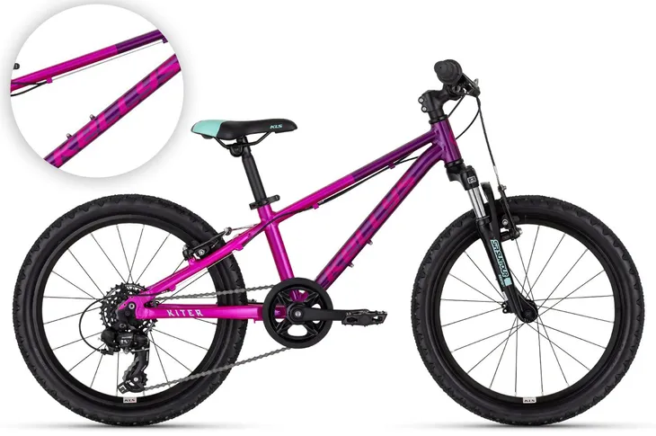 Rower dziecięcy 20" KELLYS Kiter 50 rama 10" Pink ( różowy ) R26
