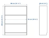 billy-regal-80x106-cm-bialy-ikea-glebokosc-mebla-0-cm