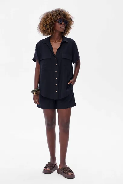 koszula-damska-blue-sadow-tassel-black