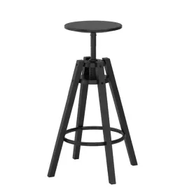 hoker-ikea-czarny-74-cm-drewno