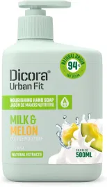 dicora-urban-fit-mydlo-do-rak-mleko-i-melon-z-witamina-a-500-ml