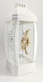 znicz-kapliczka-glamur-mala-z-roza-bialo-zloty