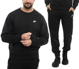 dres-komplet-meski-nike-club-sportowy-zestaw-bluza-spodnie-czarny-roz-m