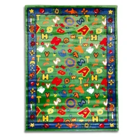 dywan-super-kids-dzieciecy-literki-zielony-120x170