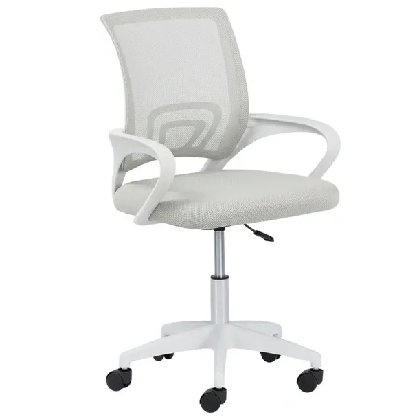 KRZESŁO BIUROWE FOTEL OBROTOWY REGULOWANY ERGONOMICZNY MŁODZIEŻOWE