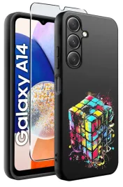 etui-do-samsung-a14-5g-wzory-or-silikonowe-matt-case-szklo-hartowane-9h