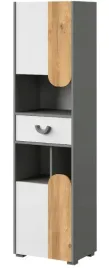 nowoczesny-regal-slupek-grafit-50-cm-karo-dl