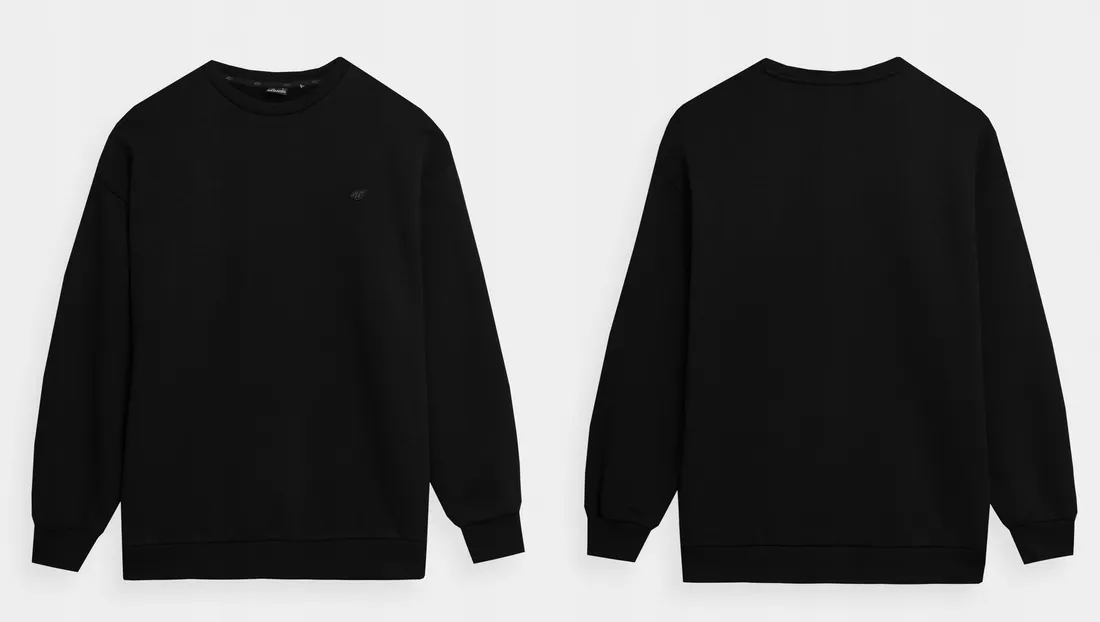 bluza-unisex-4f-dresowa-oversize-tswsu703-z23-m-stan-nowy