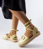 zielone-wiazane-espadryle-parent-stan-nowy