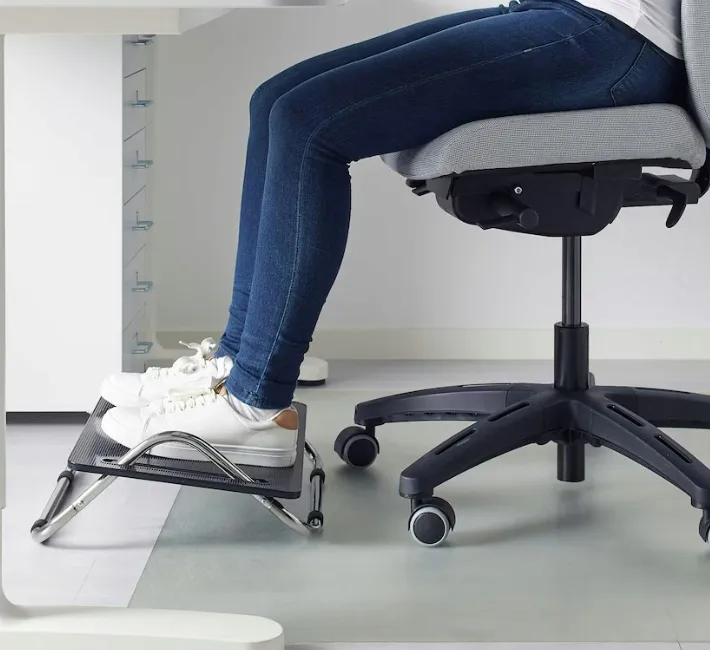 ikea-dagotto-podnozek-czarny-stan-nowy
