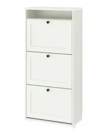 ikea-brusali-szafka-na-buty-3-przedzialy-61x30x130-cm-bialy