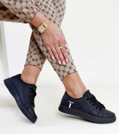 czarne-trampki-damskie-sznurowane-sneakersy-eko-skora-devona