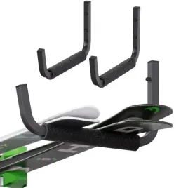 Zdjęcie produktu WIESZAK ŚCIENNY NA NARTY DESKĘ SNOWBOARD KAJAK WG1 CZARNY