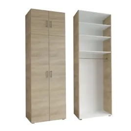 Zdjęcie produktu SZAFA MAJA 80x242 CM - DĄB SONOMA - SZAFA Z PÓŁKAMI / SZAFA Z NADSTAWKĄ