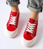 czerwone-materialowe-trampki-nassar-stan-nowy