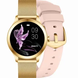 smartwatch-gravity-rozowo-zloty-2-paski-gt25-1-pro