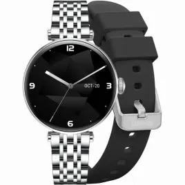 smartwatch-gravity-srebrno-czarny-2-paski-gt26-9