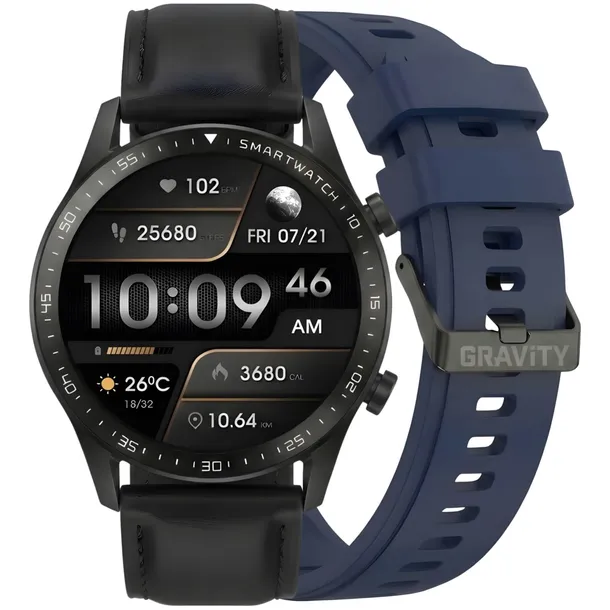 smartwatch-gravity-czarny-2-paski-gt10-5-stan-opakowania-oryginalne-kod-producenta-gt10-5