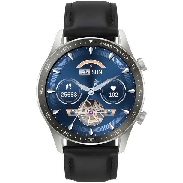 smartwatch-gravity-srebrny-2-paski-gt10-7-stan-nowy-marka-gravity