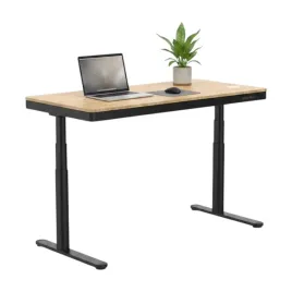 biurko-elektryczne-flexispot-q8-bambusowe-czarne-z-ladowaniem-100kg