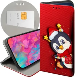 etui-z-klapka-do-iphone-12-mini-wzory-swieta-christmas-mikolaj-pingwin-case