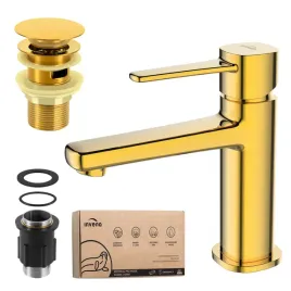 bateria-umywalkowa-jednouchwytowa-stojaca-niska-glamour-invena-trend-zlota