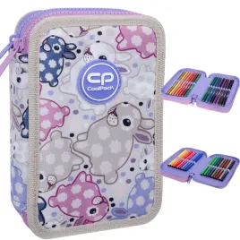 coolpack-jumper-2-piornik-podwojny-z-wyposazeniem-white-bunny-f066833