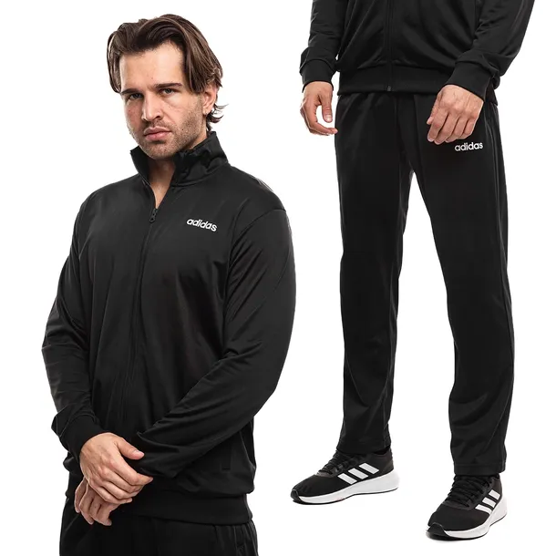 Dres Męski adidas Sportowy Komplet Dresowy Treningowy Czarny roz. XXL