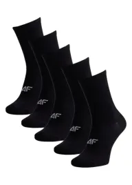 skarpety-meskie-4f-5-par-codzienne-czarne-roz-43-46