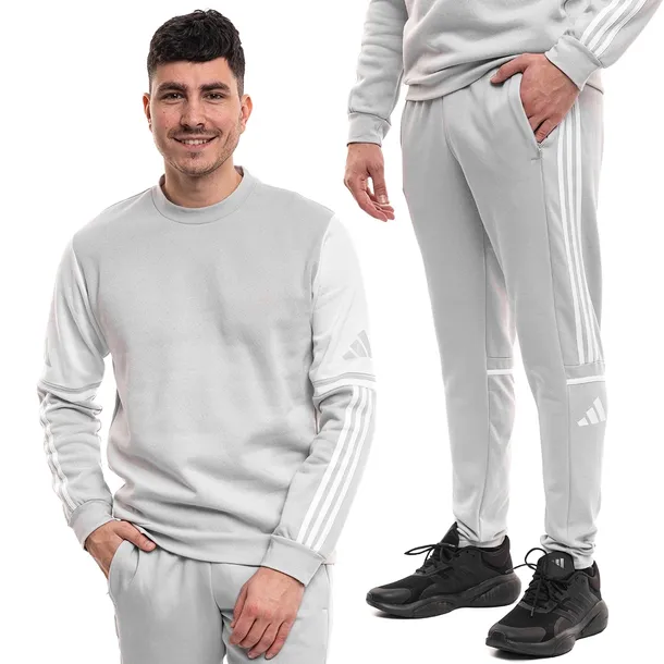 Dres Komplet Męski adidas Bluza Spodnie Sportowy Squadra 25 roz. L