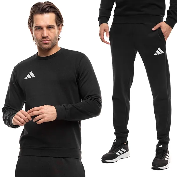 Dres Komplet Męski adidas Entrada 26 Sportowy Zestaw Bluza Spodnie roz. XL