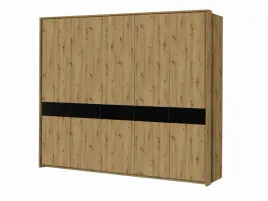 szafa-peru-szerokosc-255-cm-dab-artisan-czarne-szklo-pieciodrzwiowa-wysok