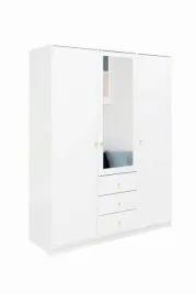 szafa-siena-d3-szerokosc-149-cm-biala-lustro-trzydrzwiowa-3-szuflady