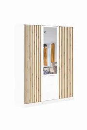 szafa-bali-lux-d3-szerokosc-149-cm-bialy-dab-wotan-lamele-lustro-trzydrzw