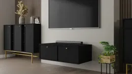 komoda-rtv-2k-podwieszana-jakata-4-czarny-grafit-hit