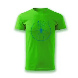 koszulka-meska-z-nadrukiem-t-shirt-pajak-spider-zielony-xl