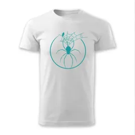 koszulka-meska-z-nadrukiem-t-shirt-pajak-spider-bialy-xxl
